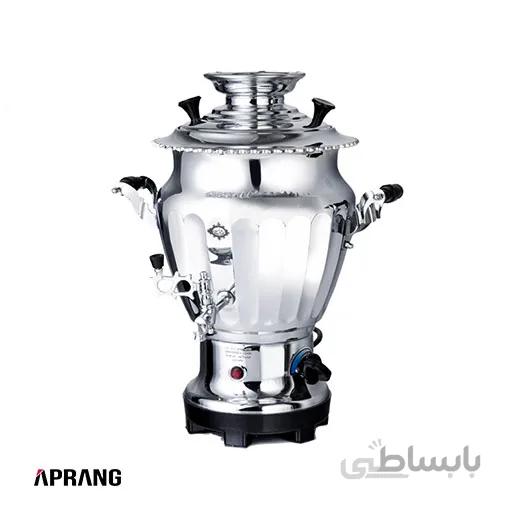 سماور برقی عالی نسب مدل الماس – Diamond ظرفیت 7 لیتر ا Alinassab electric samovar model Diamond capacity 7 liter