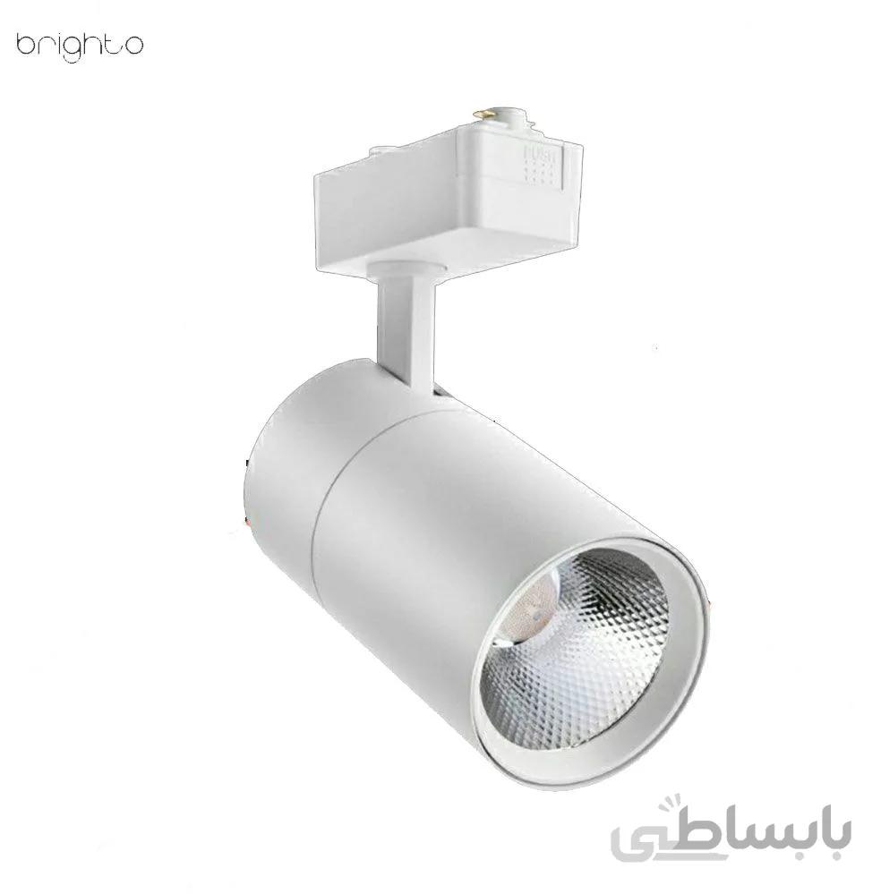 چراغ ریلی COB بدنه سفید 30 وات باراد نور