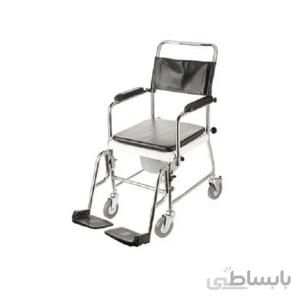 ویلچر حمامی جی تی اس مدل چرخ کوچک ارتوپدی