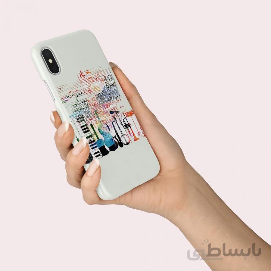 قاب گوشی طرح موسیقی1