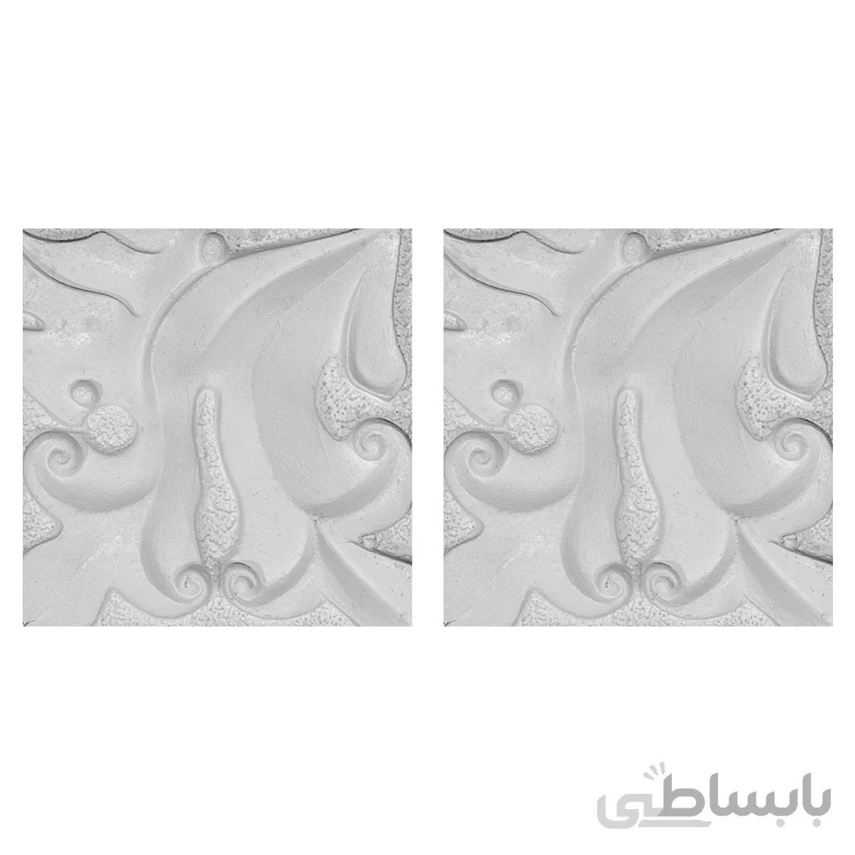 دیوارپوش تندیس و پیکره شهریار مدل امای کد W1010 19 بسته 2 عددی
