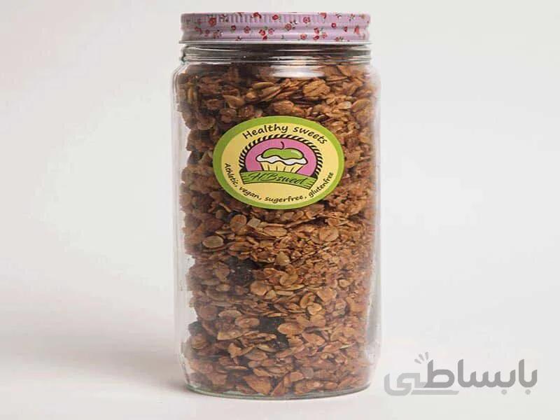 گرانولا شیشه ای عسلی