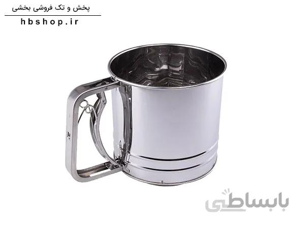 الک چرخشی استیل دسته دار