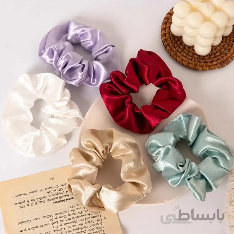 کش مو اسکرانچی ساتن