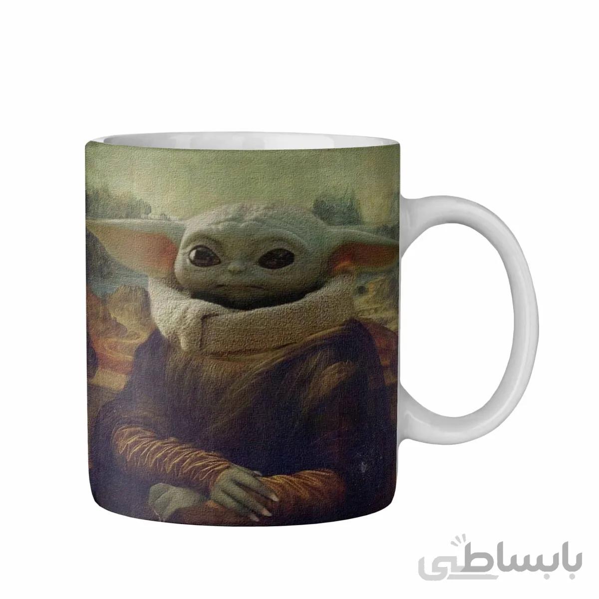 ماگ طرح سریال بیبی یودا Baby Yoda