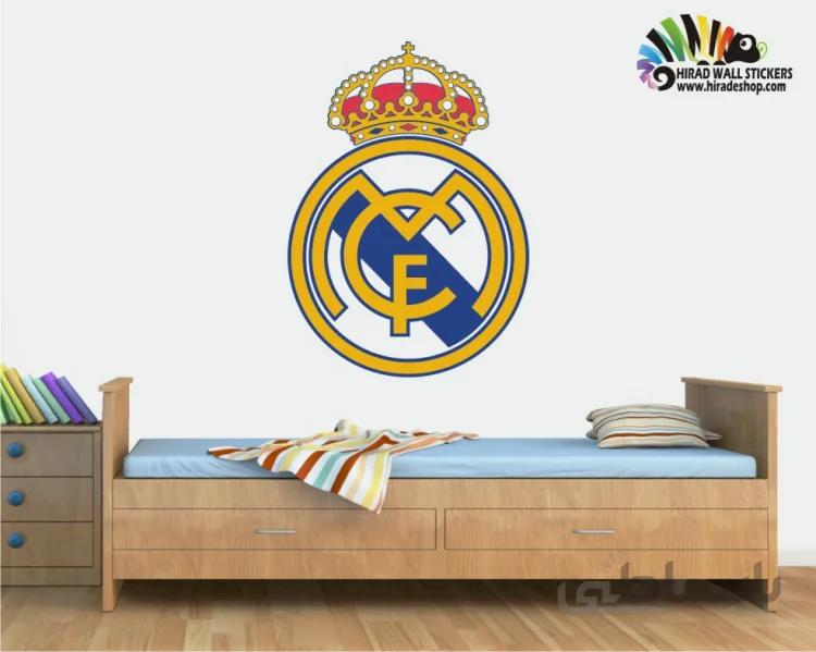 استیکر آرم باشگاه رئال مادرید real madridکد h409