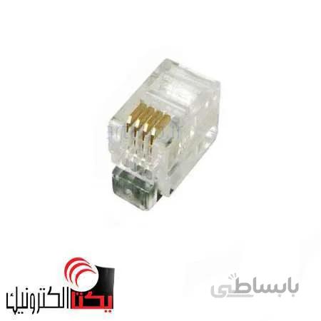 سوکت کانکتور تلفنRJ 11 نری 6p4c