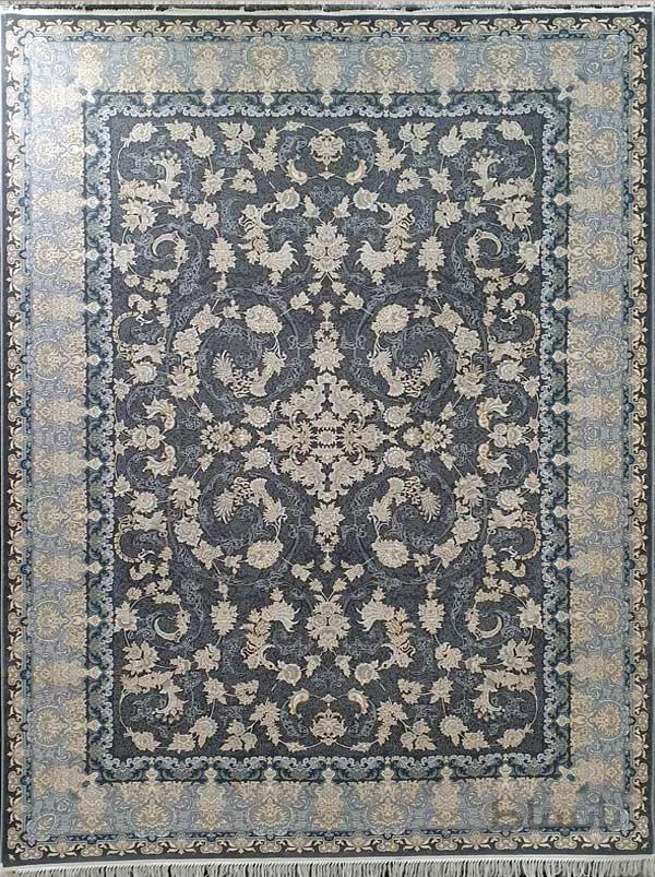 فرش طرح افشان زرین 700 شانه گل برجسته