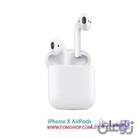 هندزفری بی سیم آیفون ایکس مدل AirPods