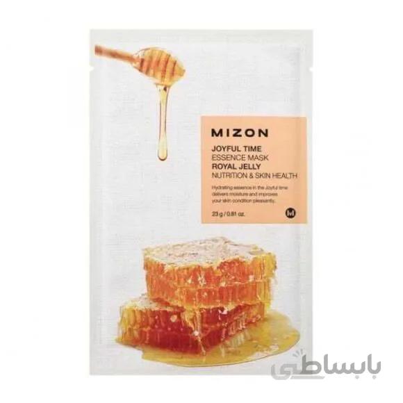 ماسک ورقه ای رویال ژل میزون ( mizon royal jelly mask )