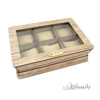 جعبه ساعت 6 عددی پارلا گوهر کد 3529 ا قیمت به شرط خرید تیمی