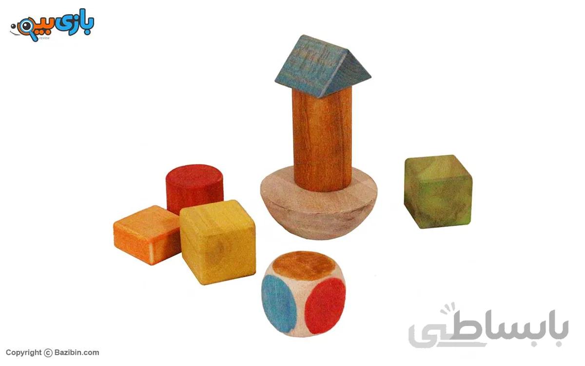 اسباب بازی برج تعادل چوبی سپتا