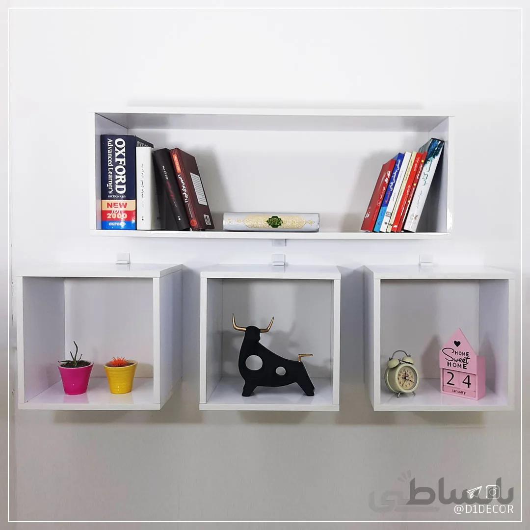 شلف دیواری 4 تکه دیوان دکور