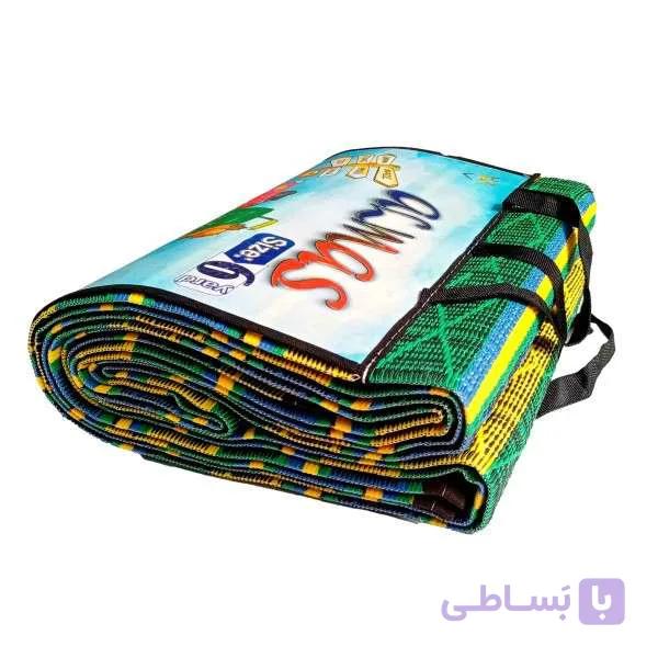 زیرانداز سفری 6 متری مدل حصیری