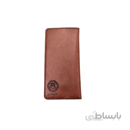 کیف پول چرم دستدوز طرح هو الوکیل