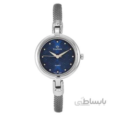 ساعت مچی زنانه اصل | برند Everswiss | مدل EV-2792-LSU