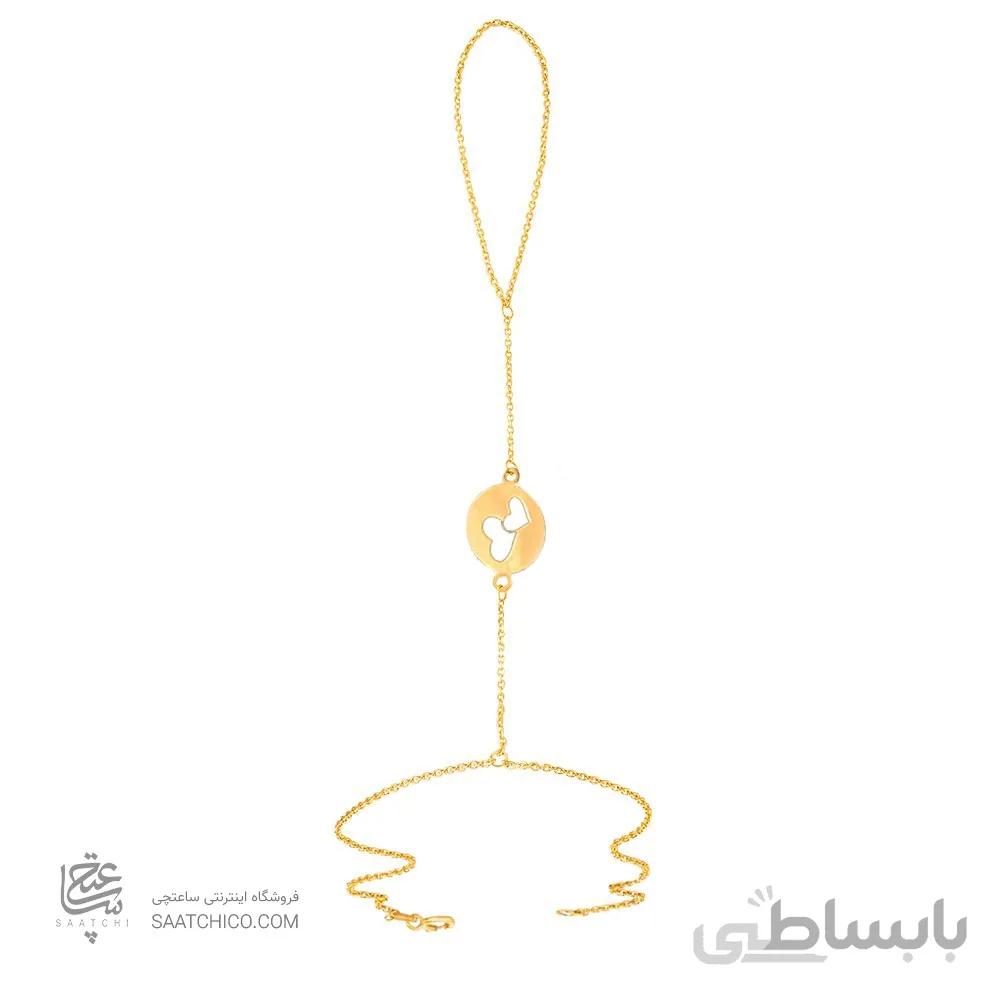 تمیمه طلا زنانه طرح قلب کد LT402
