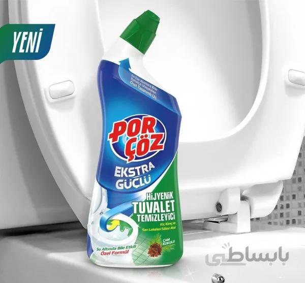 مایع تمیز کننده توالت فرنگی پورچوز مدل EKSTRA GUCLU حجم 750 میل