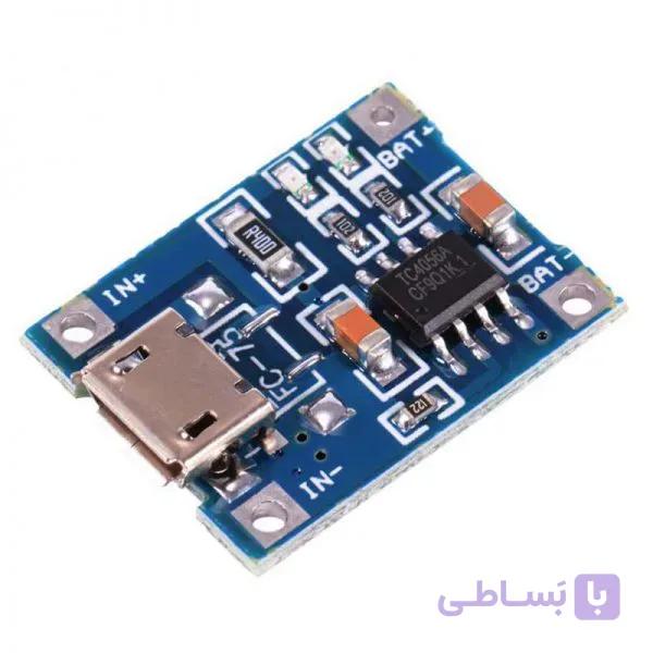 ماژول شارژر باتری لیتیومی Tp4056 — تصویر 1