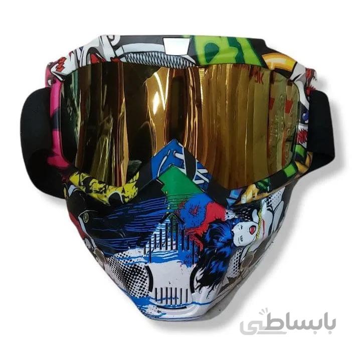 🚲🚲ماسک عینک دار دوچرخه 🚲🚲
