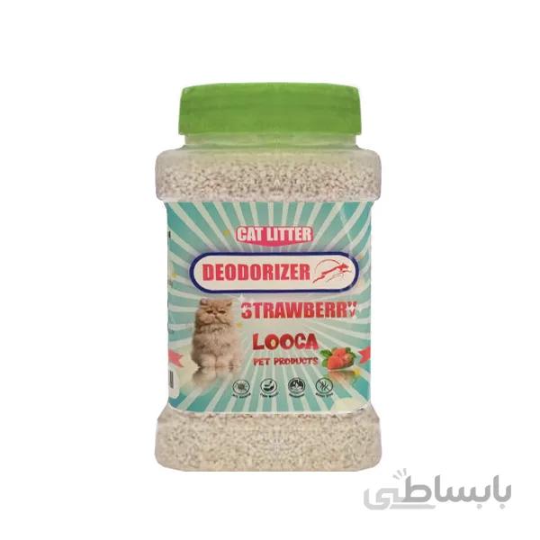 بوگیر خاک گربه با رایحه توت فرنگی لوکا – Looca Cat Litter Strawberry
