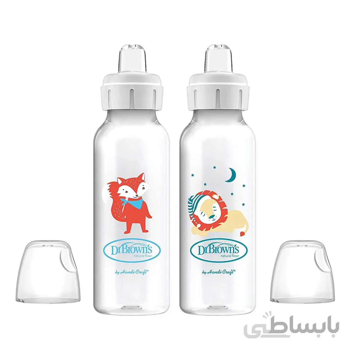 آبمیوه خوری دکتر براون Dr Browns طرح روباه ظرفیت 250 میلی لیتر