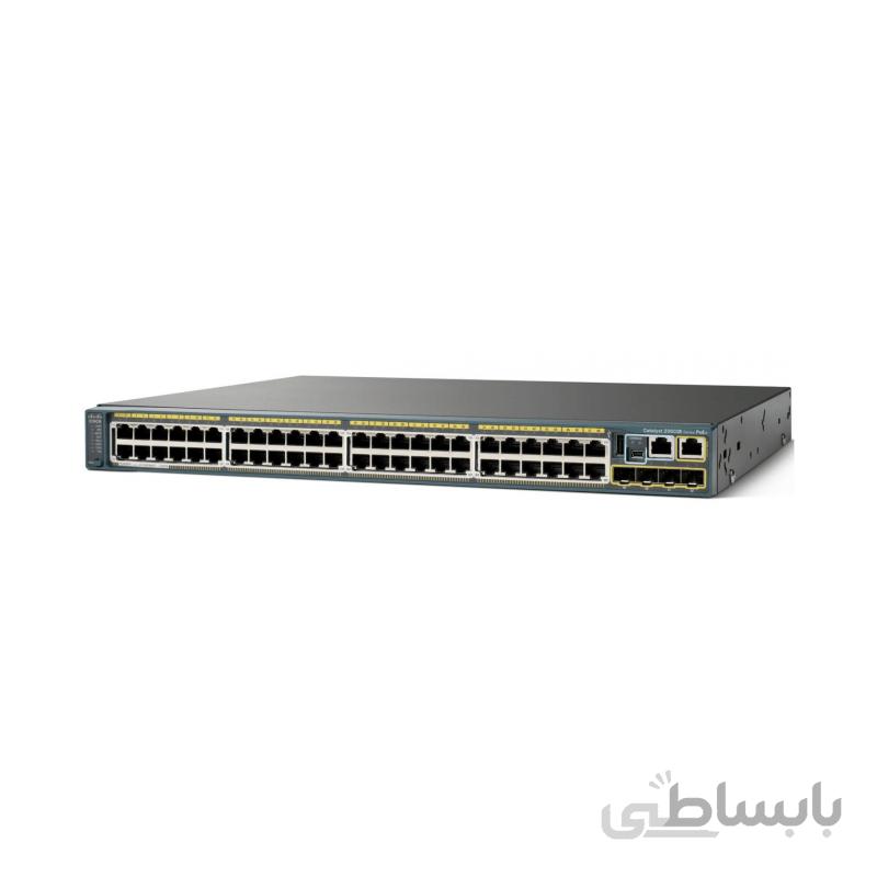 سوئیچ شبکه 48 پورت سیسکو WS-C2960S-F48LPS-L