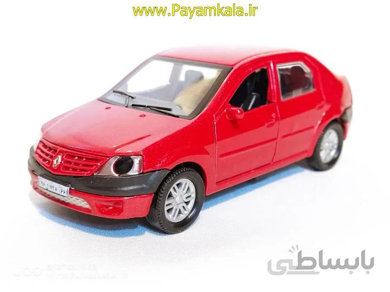اسباب بازی ماشین تندر ال نود فلزی قرمز