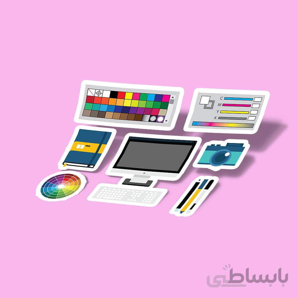 استیکر Graphic Design Essentials