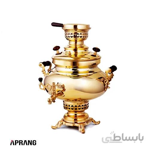سماور ذغالی عالی نسب مدل زرینه ا Alinassab Zarrineh Coal Samovar