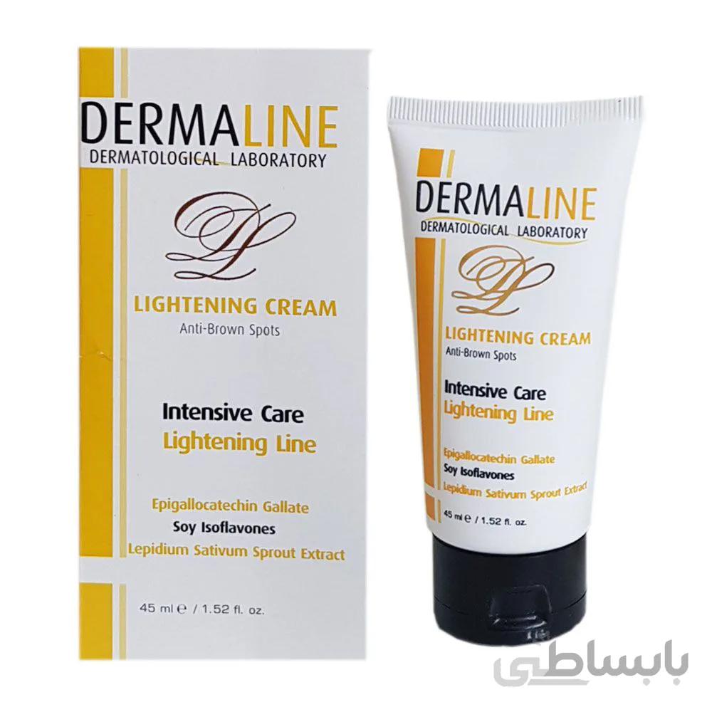 کرم ضد لک درمالاین ا ( DERMALINE Lightening Cream )