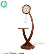 ساعت ایستاده و کنارسالنی لوتوس مدل 126 گردویی