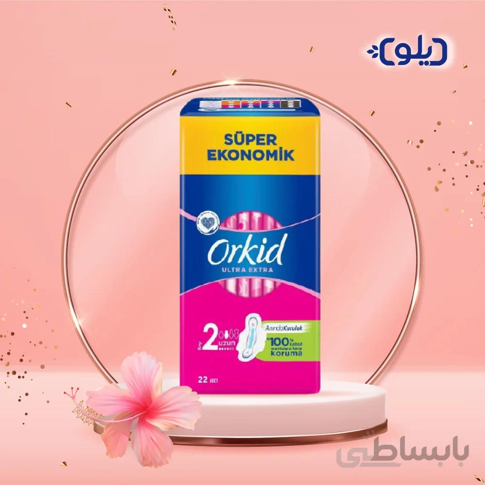نوار بهداشتی ارکید بزرگ مدل extra ultra
