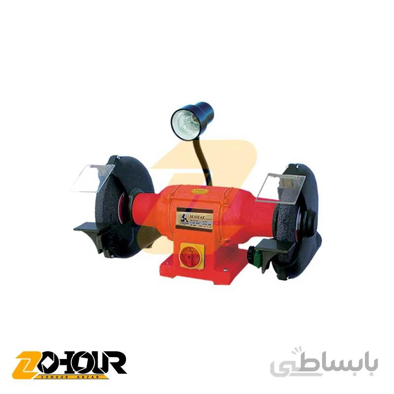 ماشین سنگ سنباده رومیزی 300 میلیمتر برقی چراغ دار سه فاز محک مدل GD-300 HL