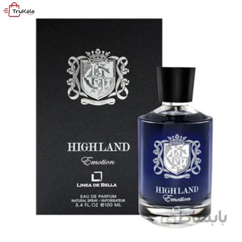 ادکلن مردانه های لند ایموشن Highland Emotion حجم 100 میلی لیتر
