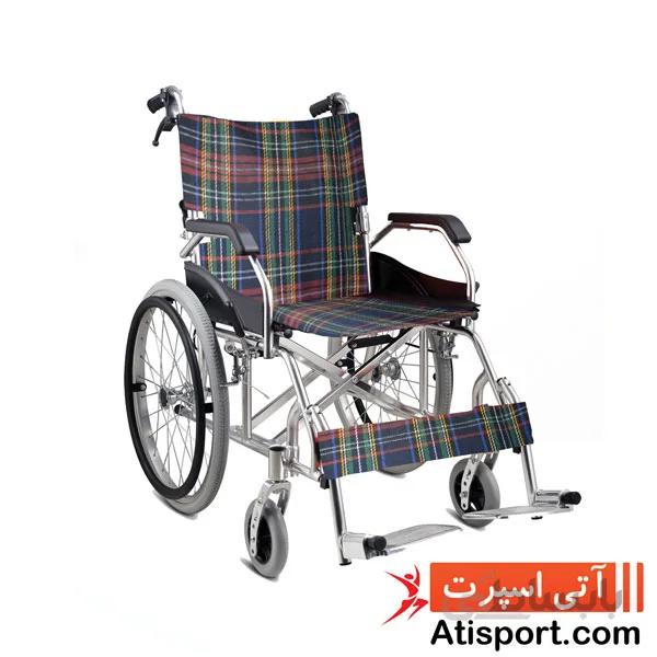 ویلچر آلومینیومی تاشو 20 اینچ Azimuth AZ 863LAP