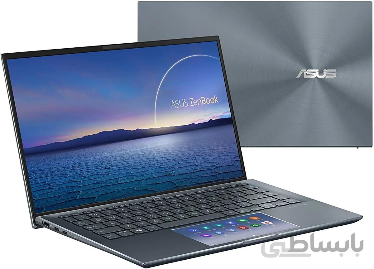 لپ تاپ "14 ایسوس مدل ZenBook/ پردازنده Intel Core i7-1165G7/ رم 16GB DDR4/ هارد 512GB SSD/ کارت گرافیک NVIDIA GeForce MX450