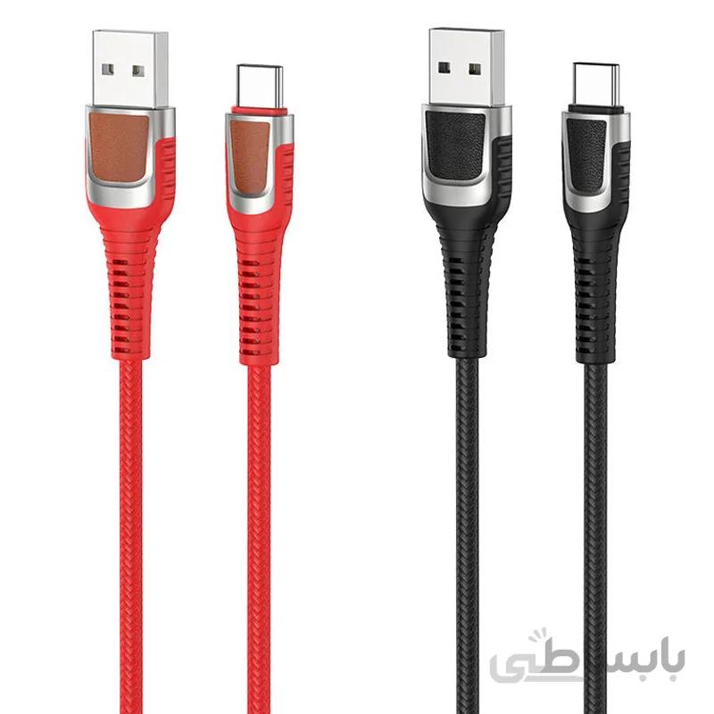 کابل Hoco U81 Type-C 3A 1.2m (گارانتی ۱۲ ماهه) ا Hoco U81 3A 1.2m USB to Type-C Cable