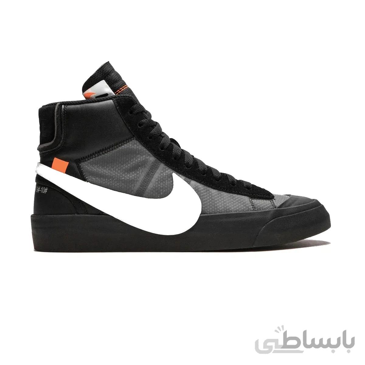 کتونی مردانه نایک بلیزر اف وایت Nike Blazer Mid Off White Grim Reaper