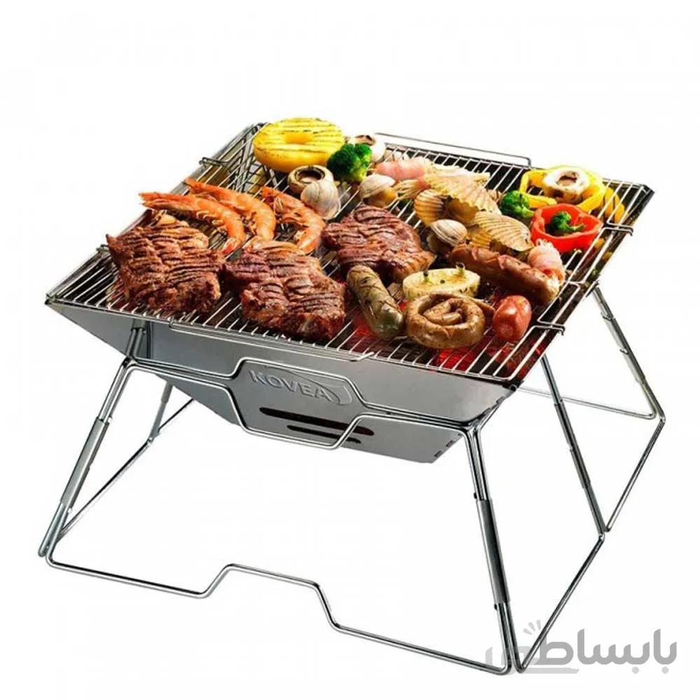 باربیکیو ذغالی کووآ – Kovea Magic III Stainless BBQ
