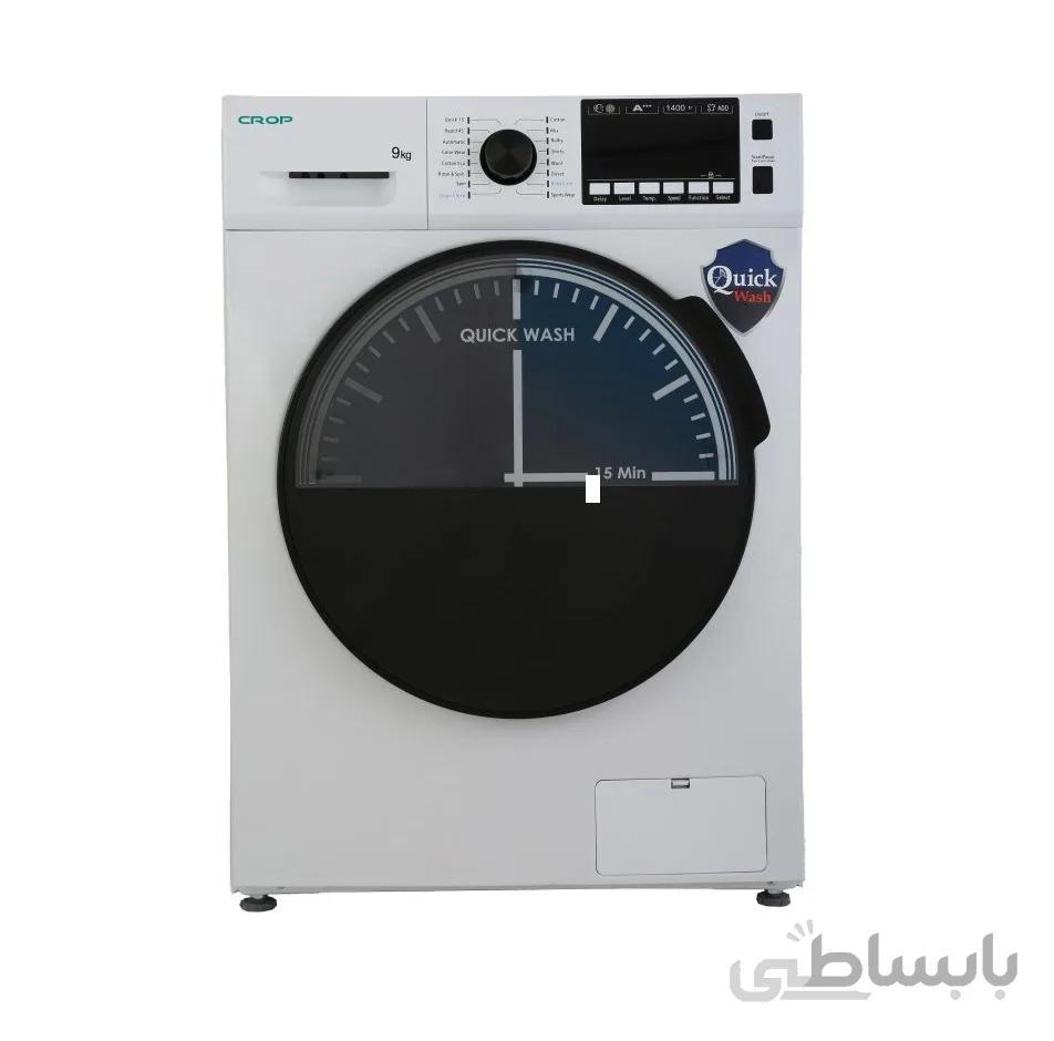 ماشین لباسشویی کروپ مدل WFT 29417 ظرفیت 9 کیلوگرم ا Crop WFT 29417 Washing Machine 9 Kg
