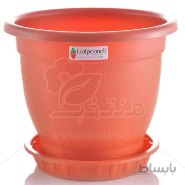 گلدان پلاستیکی گرد بنجامین گلپونه کد F-319