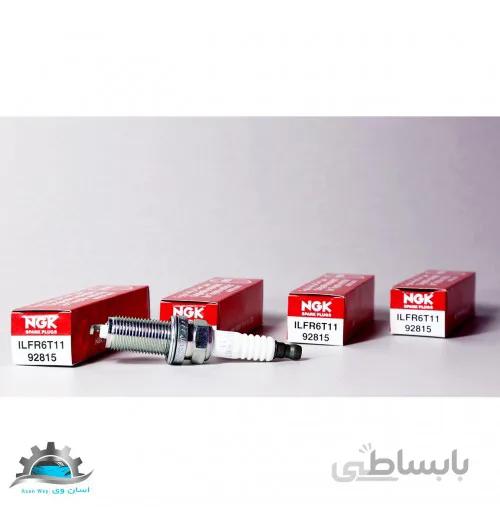 شمع پایه بلند ایریدیوم پلاتینیوم ILFR6T11 ان جی کی جعبه قرمز (دست 4 عددی)