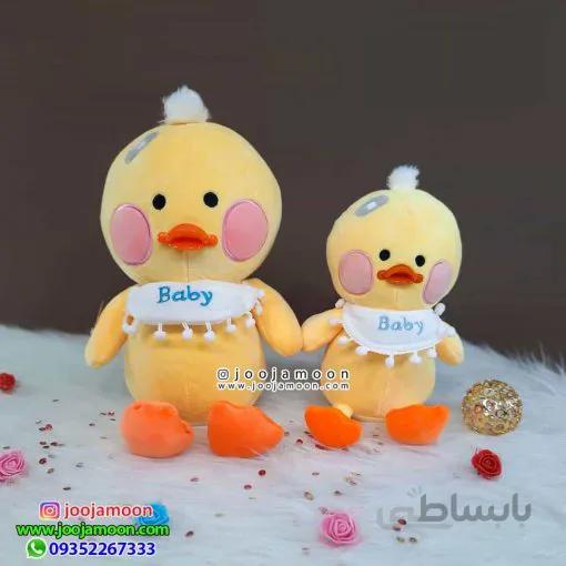 عروسک جوجه نوک پلاستیکی