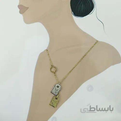 گردنبند استیل کد 465855