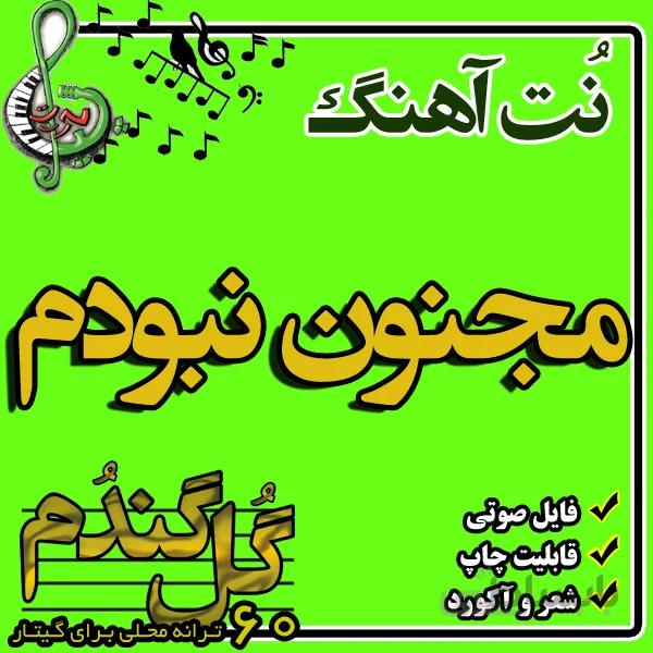 نت گیتار مجنون نبودم