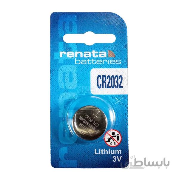 باتری سکه ای رناتا مدل CR2032 بسته‌ی 1 عددی ا Renata CR2032 Battery - Pack of 1