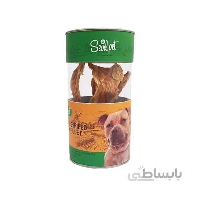 تشویقی Sevil Pet مخصوص سگ تهیه شده از فیله مرغ - 100 گرم