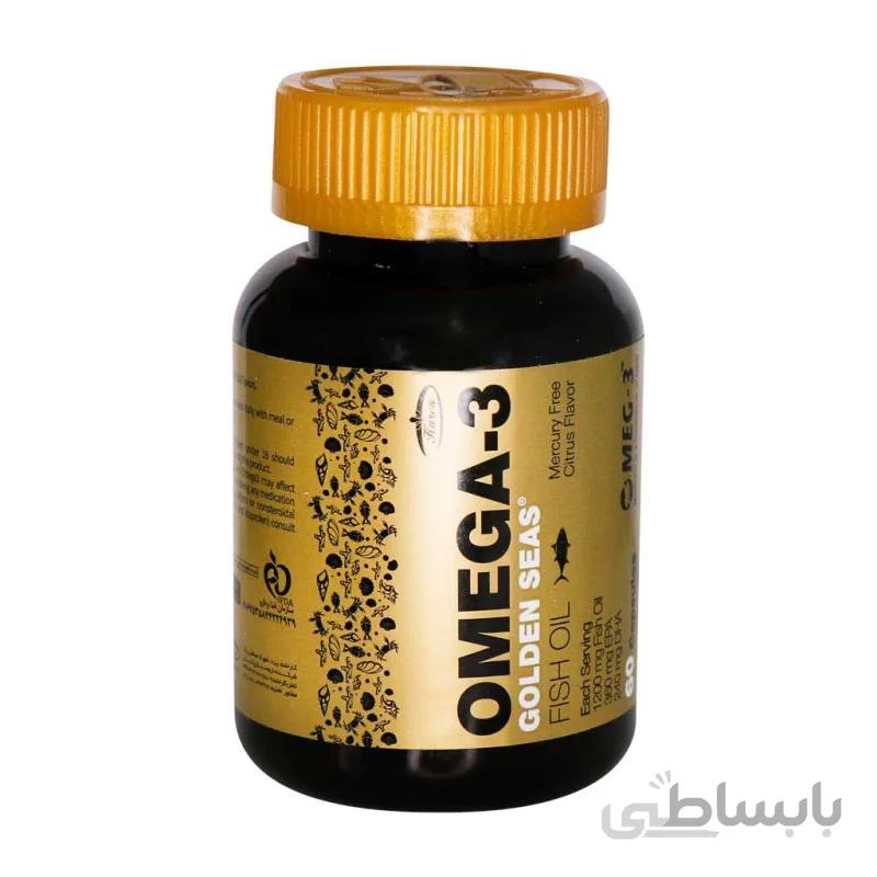 کپسول امگا 3 روغن ماهی گلدن سیز کارن ا Omega 3 Golden Seas