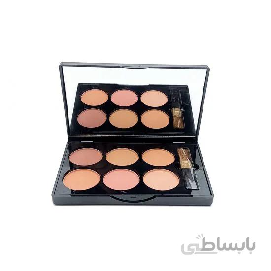 پالت رژگونه 6 رنگ دایسل Daycell Blush